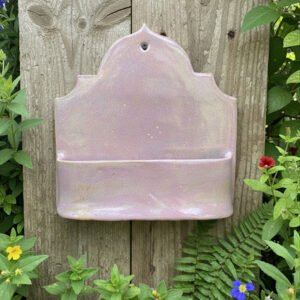 Maceta cerámica pared Rosa